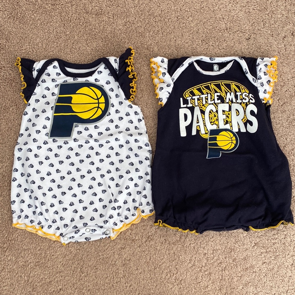 Baby Girl’s Indiana Pacer Romper Size 0-3M